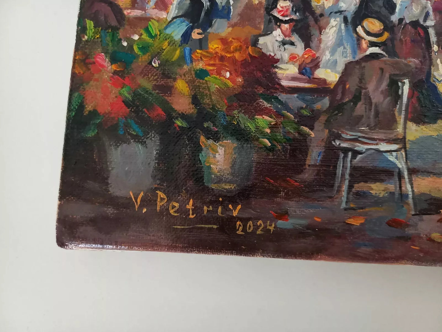 VLADIMIR PETRIV (*1969) | Palais Garnier / Oper in Paris | ORIGINAL Ölgemälde auf Leinwand