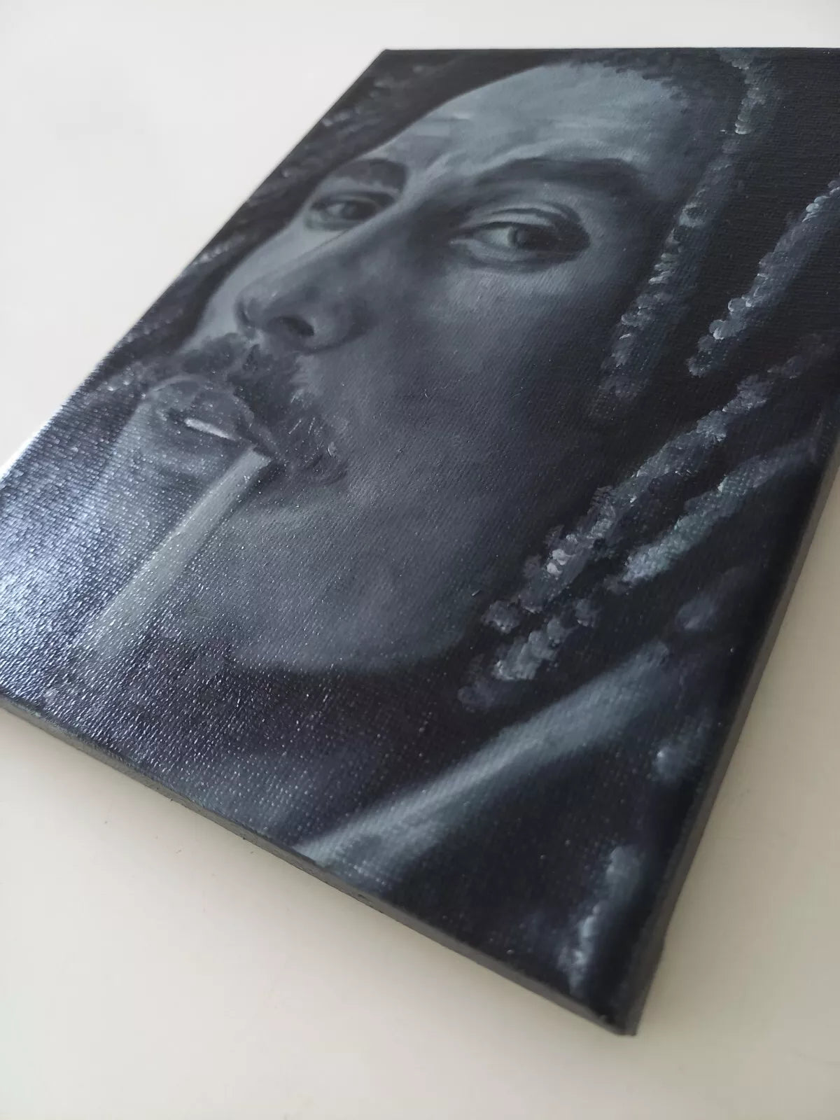 VERONICA CICCARESE | Portrait / Bob Marley | ORIGINAL Ölgemälde auf Leinwand (2024)