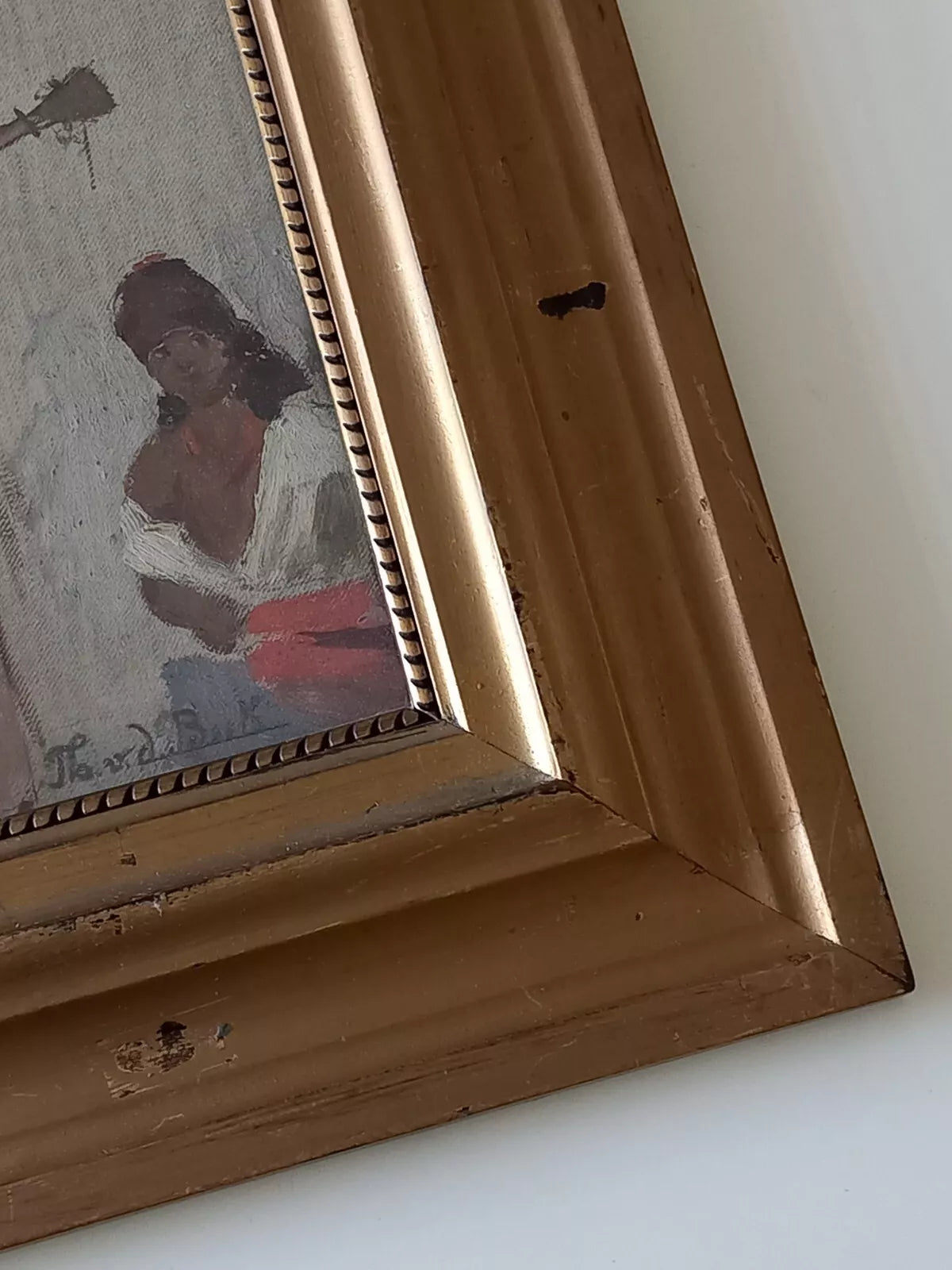 THEODOR VON DER BEEK (1838-1921) | Musizierende Mädchen |  ORIGINAL Ölgemälde auf Leinwand