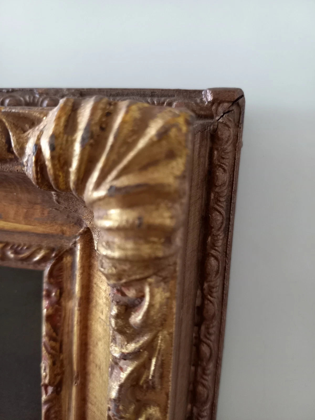 ORIGINAL Ölgemälde auf Karton inkl. Rahmen | Stillleben / Weintrauben | 21x26 cm | Signiert