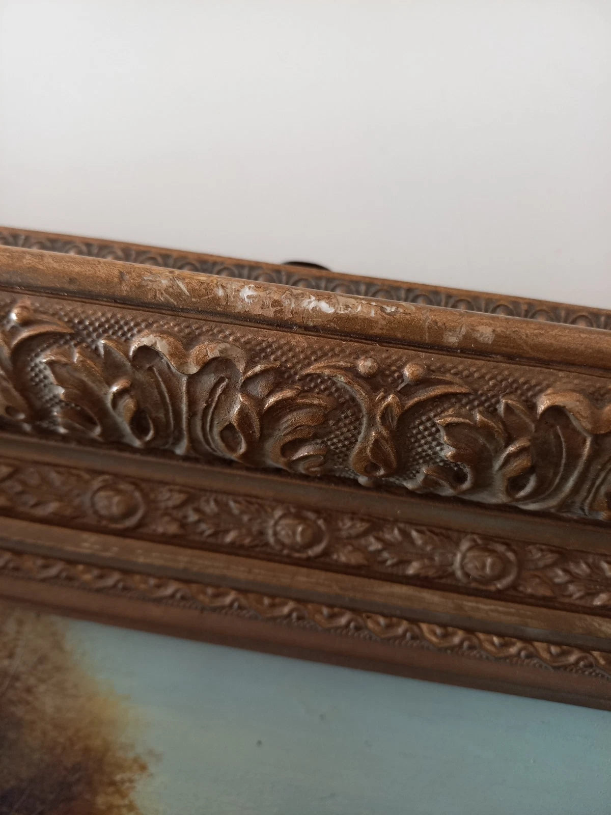 ORIGINAL Ölgemälde auf Holzplatte | Romantische Alpenlandschaft | Signiert: STADLER (München)