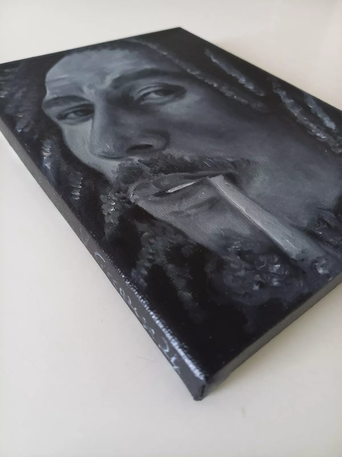 VERONICA CICCARESE | Portrait / Bob Marley | ORIGINAL Ölgemälde auf Leinwand (2024)