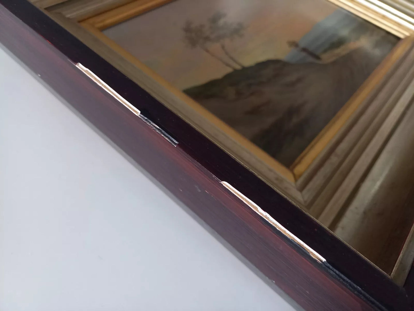 ALBERTUS VERHOESEN (1806-1881) | Romantische Landschaft | ORIGINAL Ölgemälde auf Holzplatte