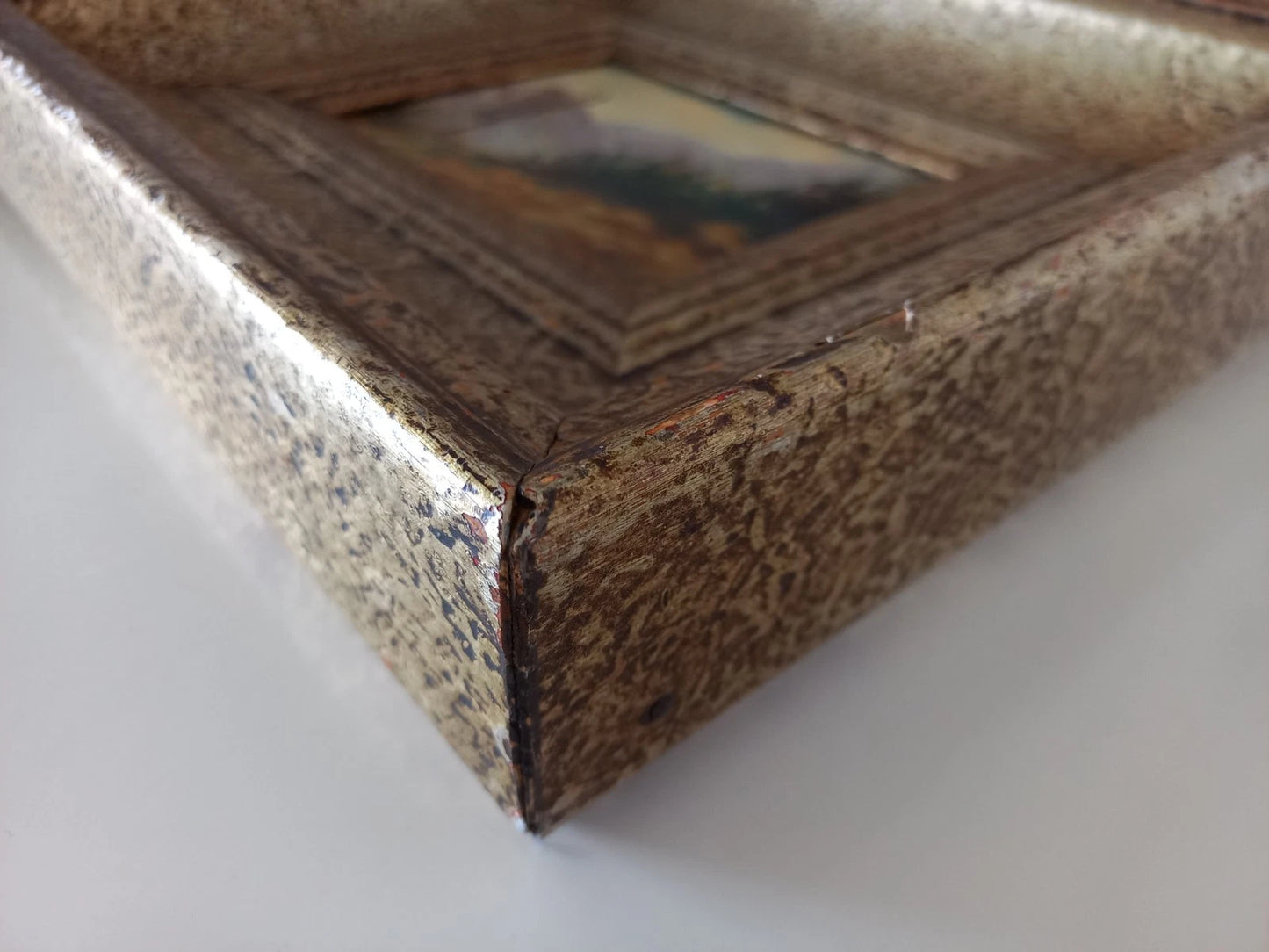 MAX HEICHELE (1890-1979) | Berglandschaft | ORIGINAL Ölgemälde auf Holzplatte inkl. Rahmen