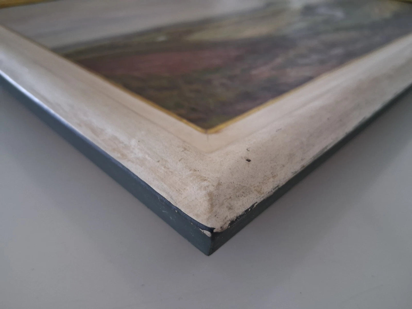 OTTO RIEGER (*1928) | Neckarlandschaft / Fluss / Natur | ORIGINAL Ölgemälde auf Leinwand inkl. Rahmen