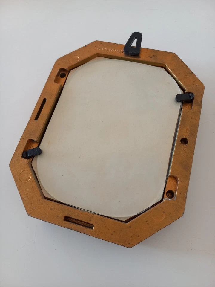 KLEINES ORIGINAL Ölgemälde auf Karton inkl. Rahmen | Landschaft / Natur / Italien | 11x14 cm