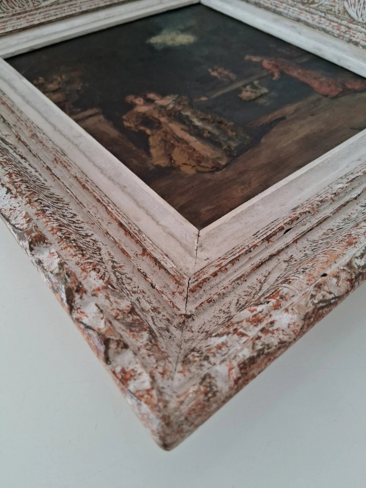 ADOLPHE MONTICELLI (1824-1886) | Nächtlicher Garten mit Figuren | ORIGINAL Ölgemälde