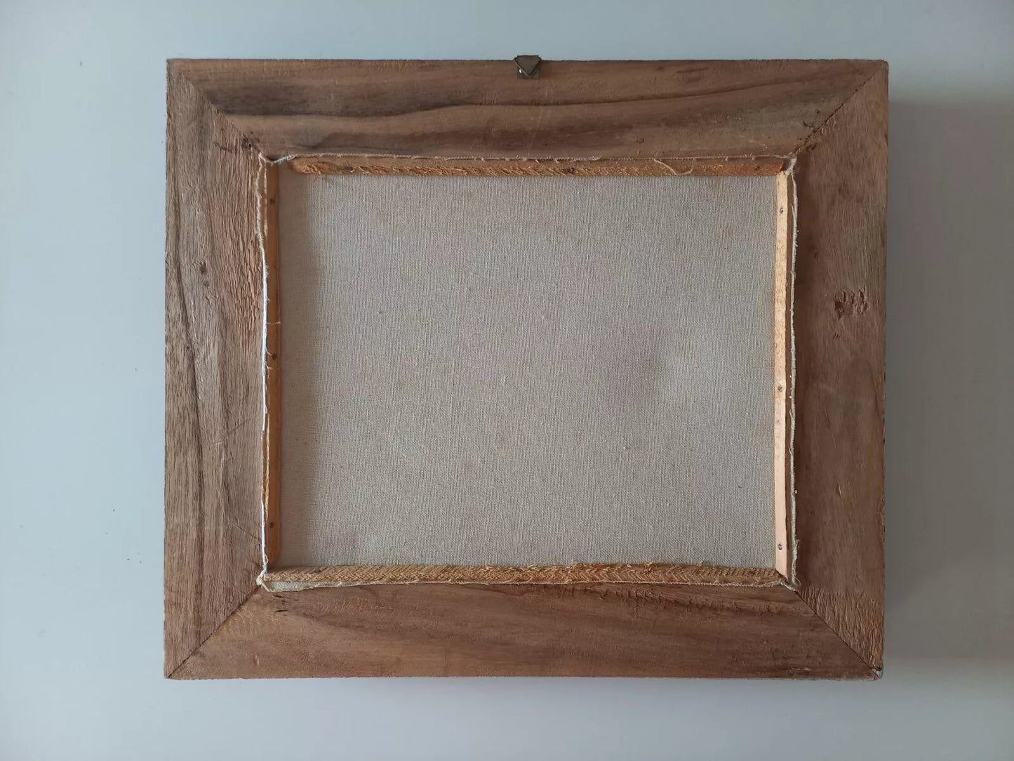 ORIGINAL Ölgemälde auf Leinwand inkl. Holzrahmen | Sommerlandschaft am See mit Figuren