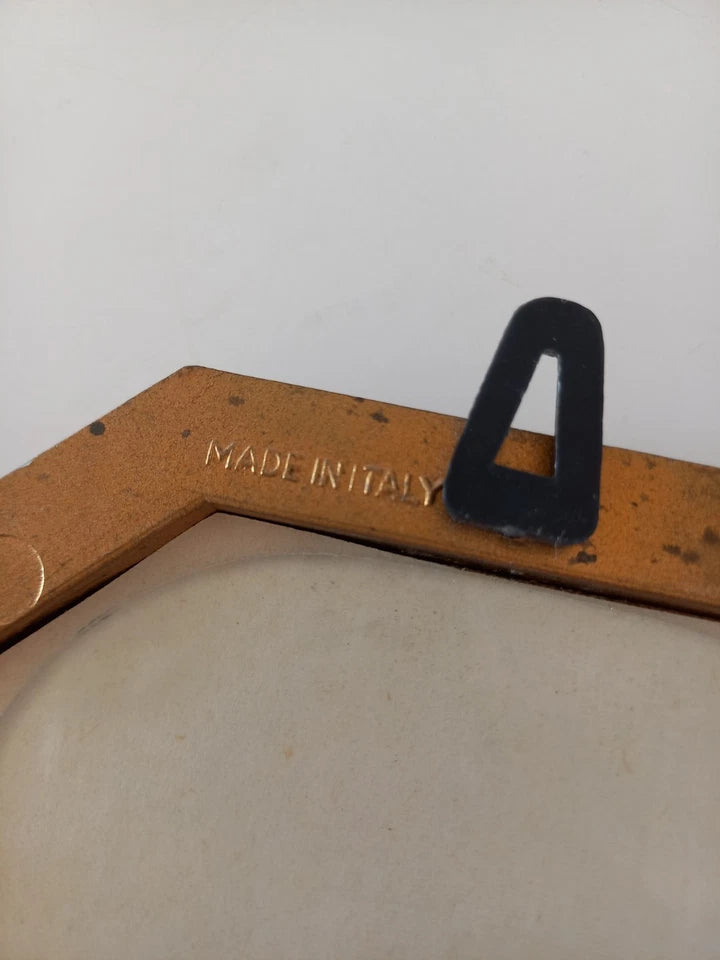 KLEINES ORIGINAL Ölgemälde auf Karton inkl. Rahmen | Landschaft / Natur / Italien | 11x14 cm