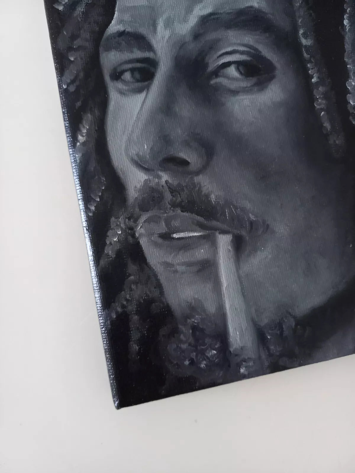 VERONICA CICCARESE | Portrait / Bob Marley | ORIGINAL Ölgemälde auf Leinwand (2024)