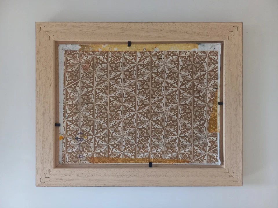 ORIGINAL Ölgemälde auf Karton inkl. Rahmen | San Marco / Markusturm / Venedig | Signiert