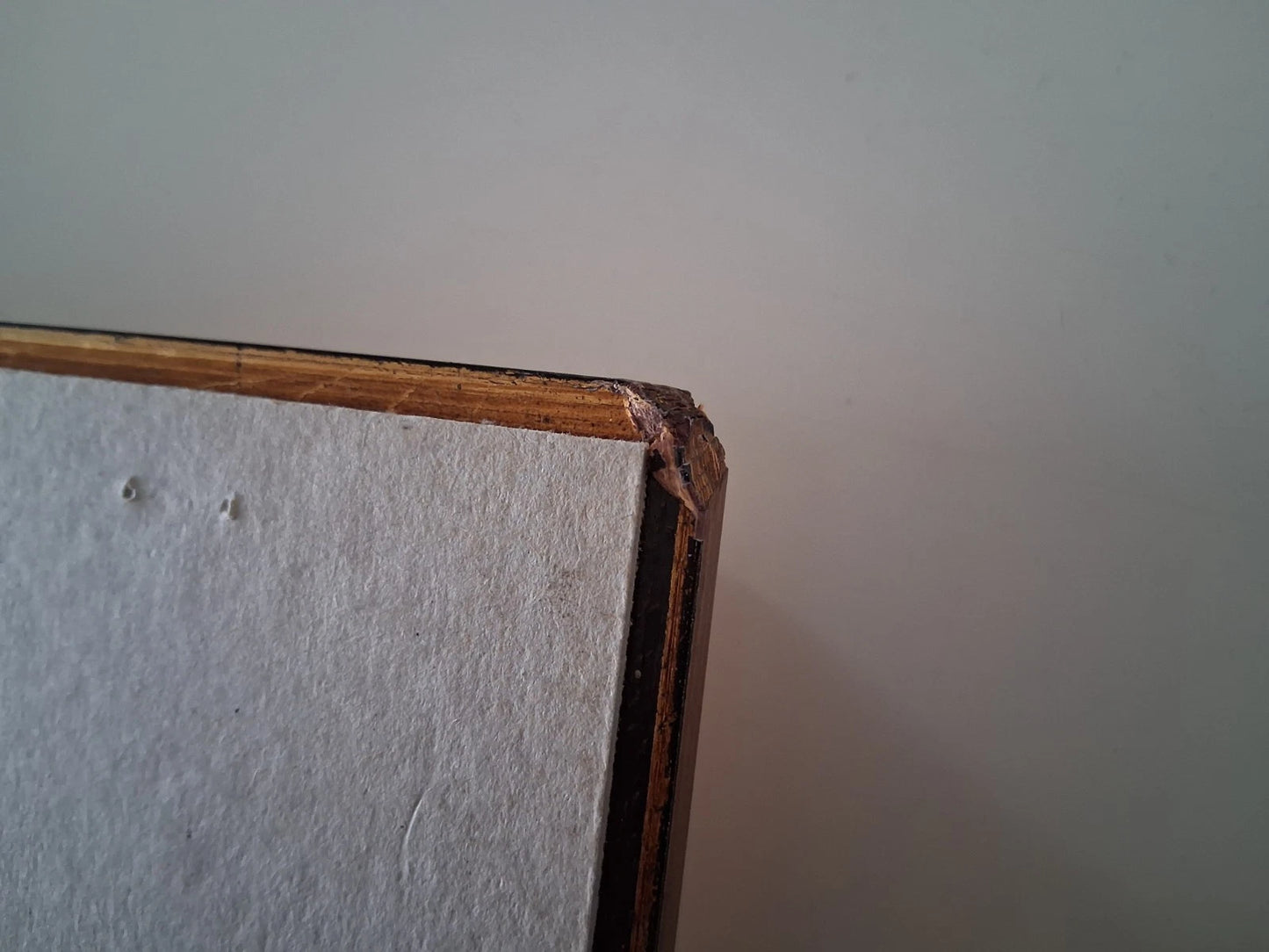 ORIGINAL Ölgemälde auf Karton inkl. Rahmen | Bauernhaus / Landschaft | 29x24 cm | Signiert