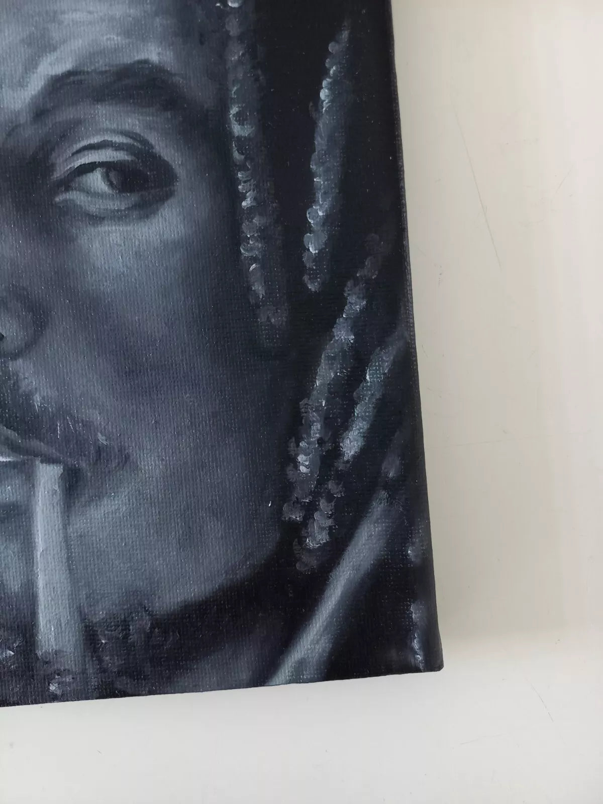 VERONICA CICCARESE | Portrait / Bob Marley | ORIGINAL Ölgemälde auf Leinwand (2024)