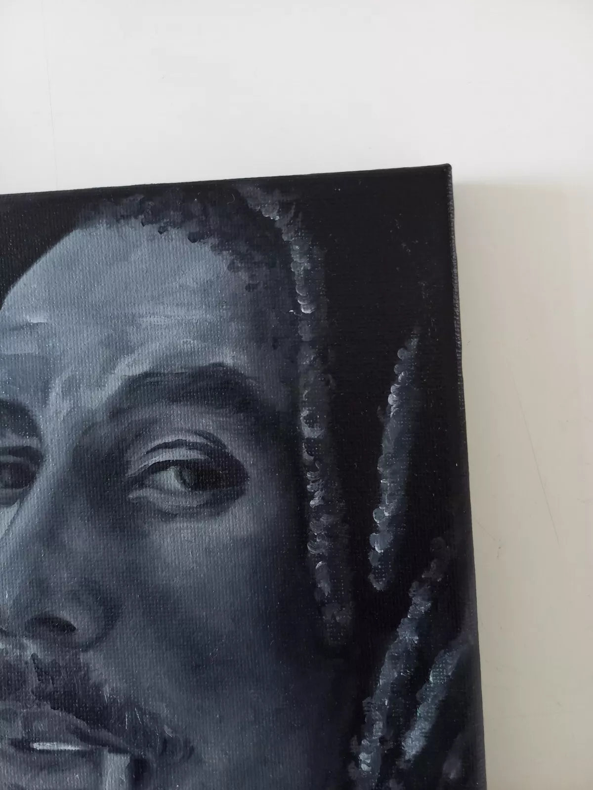 VERONICA CICCARESE | Portrait / Bob Marley | ORIGINAL Ölgemälde auf Leinwand (2024)