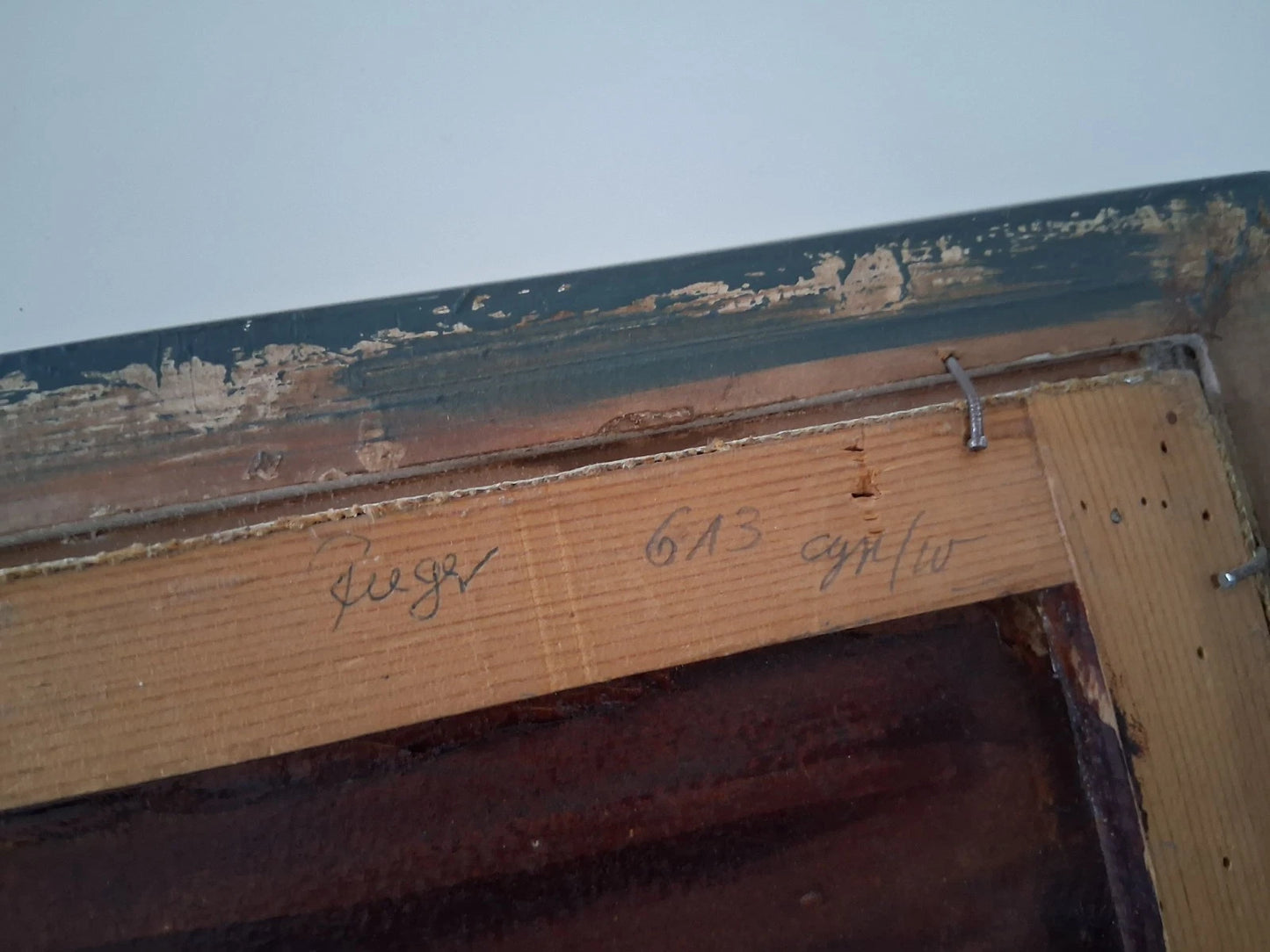 OTTO RIEGER (*1928) | Neckarlandschaft / Fluss / Natur | ORIGINAL Ölgemälde auf Leinwand inkl. Rahmen