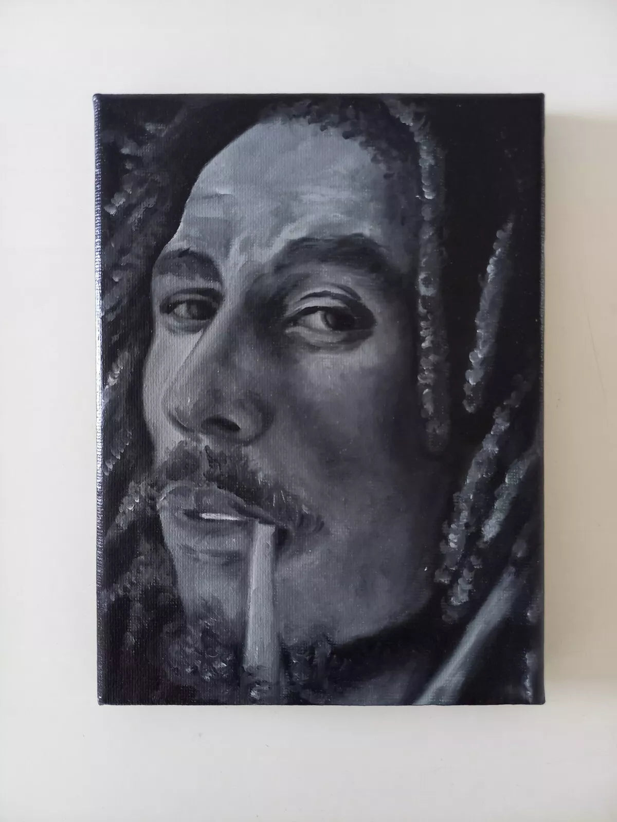 VERONICA CICCARESE | Portrait / Bob Marley | ORIGINAL Ölgemälde auf Leinwand (2024)