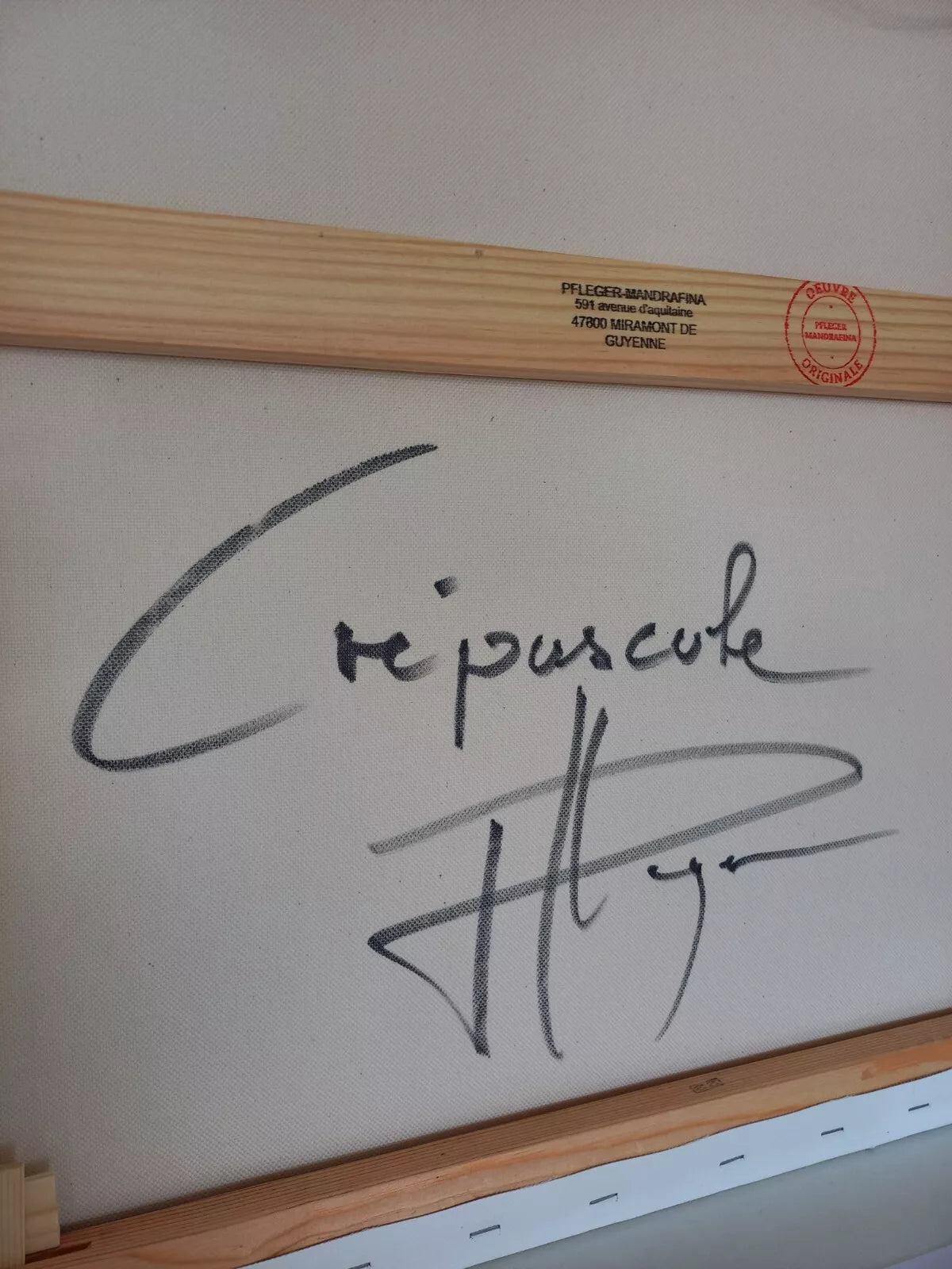 OLIVIER PFLEGER (*1967) | Segelboote / Abstrakte Kunst | ORIGINAL Ölgemälde auf Leinwand