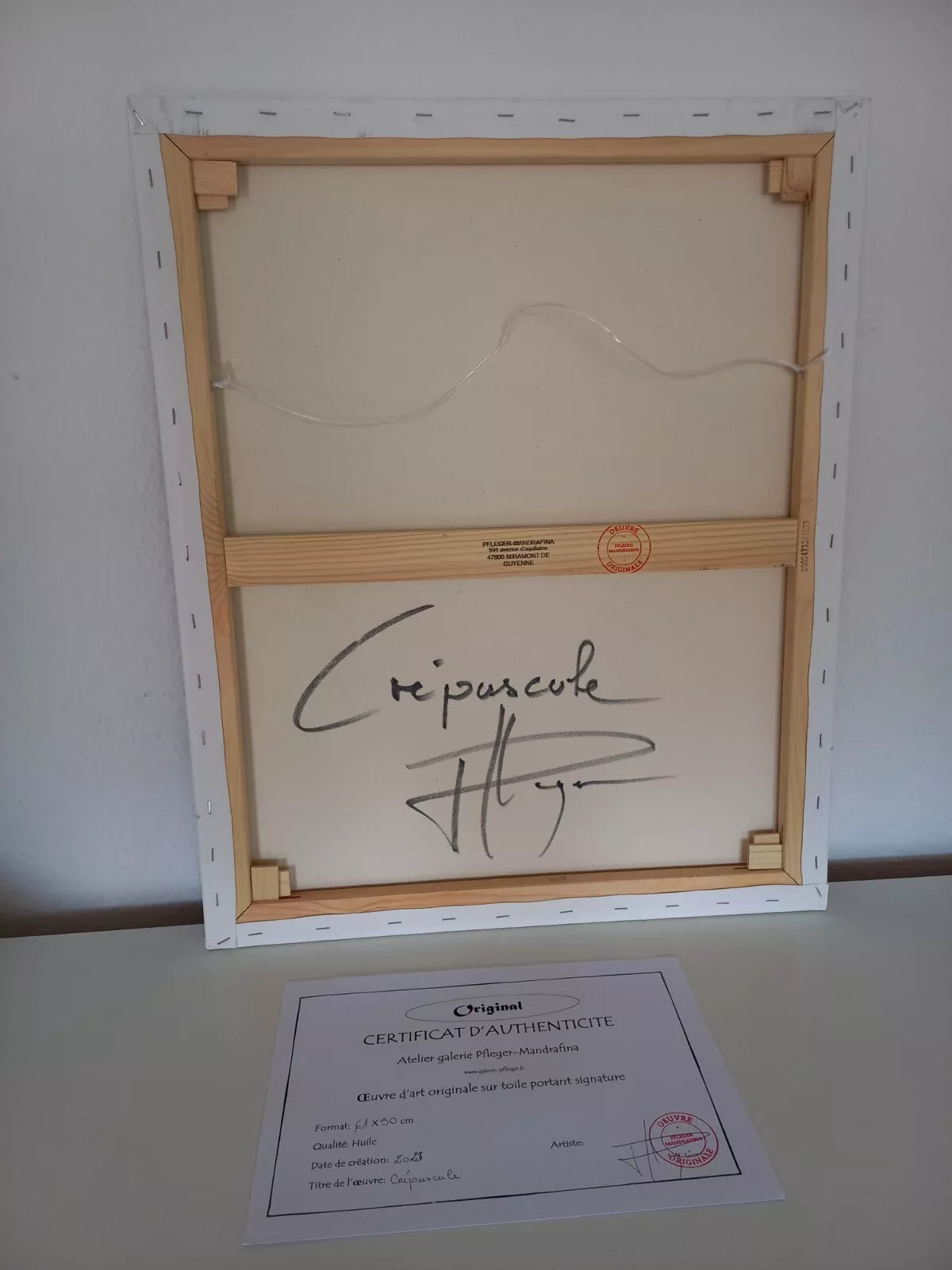 OLIVIER PFLEGER (*1967) | Segelboote / Abstrakte Kunst | ORIGINAL Ölgemälde auf Leinwand