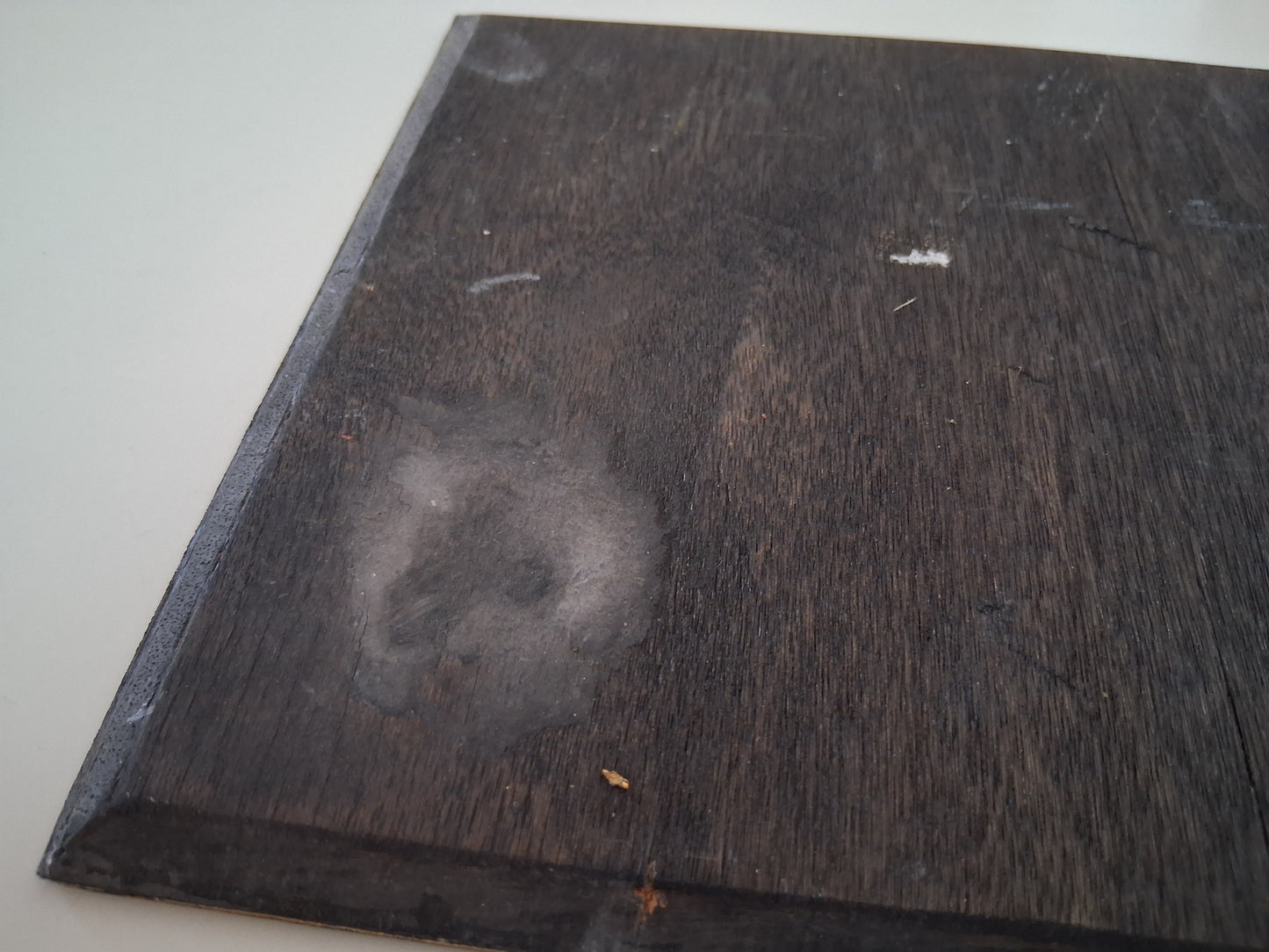 ORIGINAL Ölgemälde auf Holzplatte | Lesender Mönch / Menschen / Portrait | 25x20 cm | Signiert