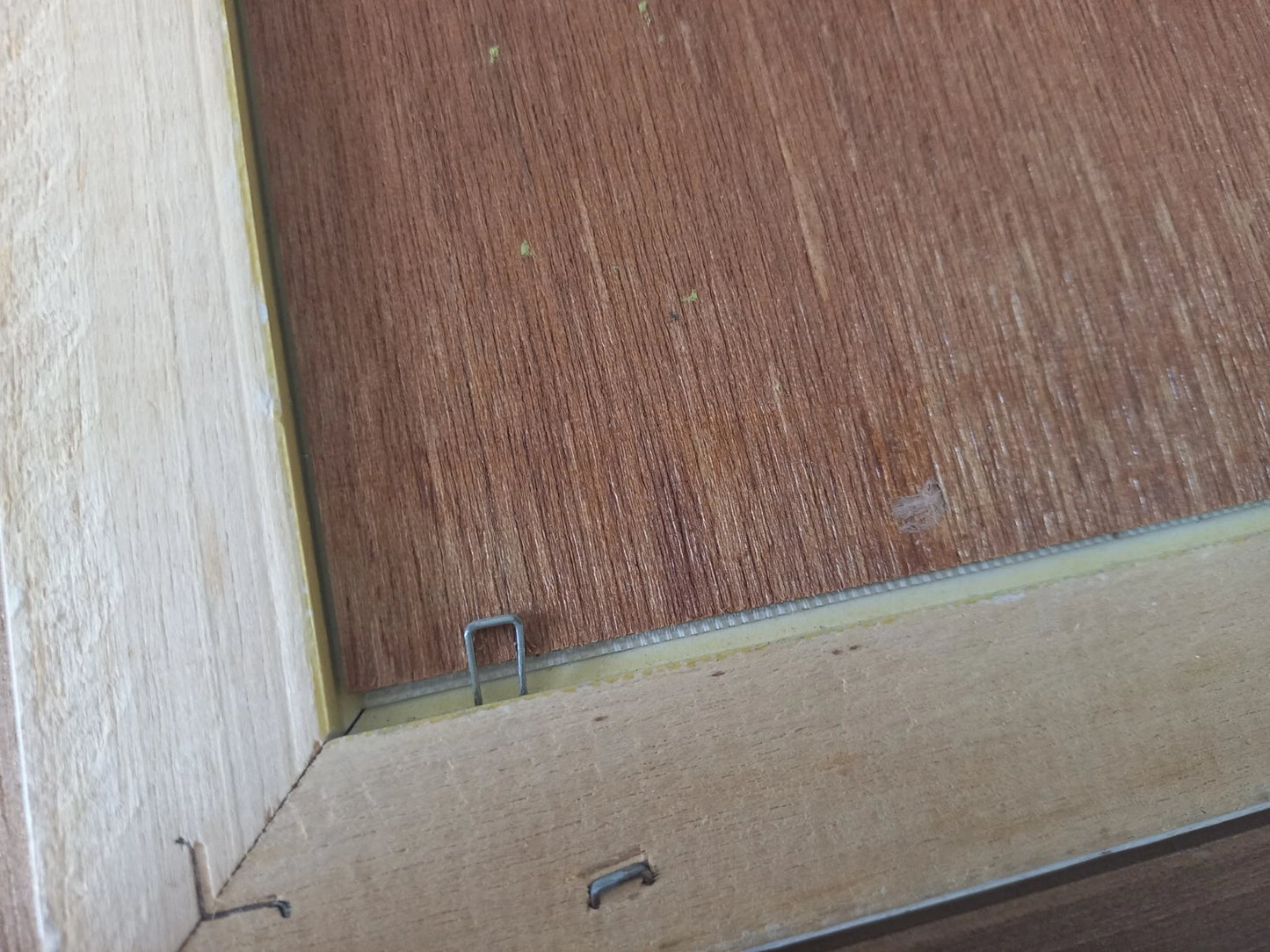 ORIGINAL Ölgemälde auf Leinwand inkl. Rahmen | Berglandschaft / Natur / Fluss | 23x20 cm