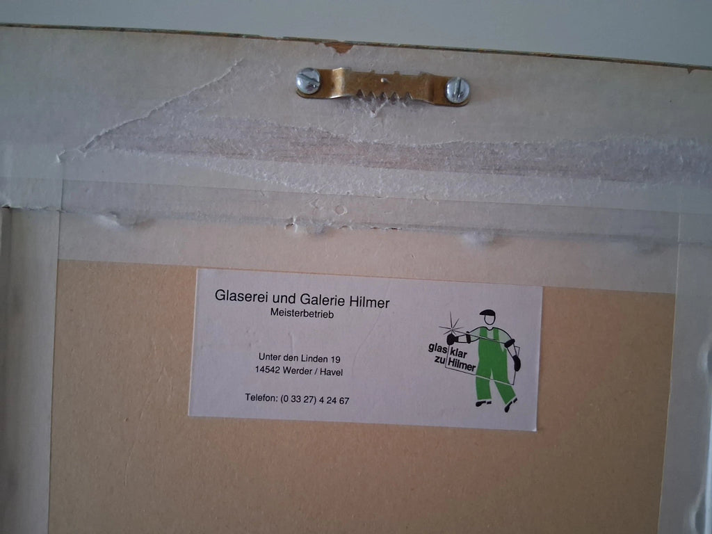 CAROLINE C. BURNETT | Stadtszene / Eiffelturm / Paris | ORIGINAL Ölgemälde auf Karton inkl. Rahmen