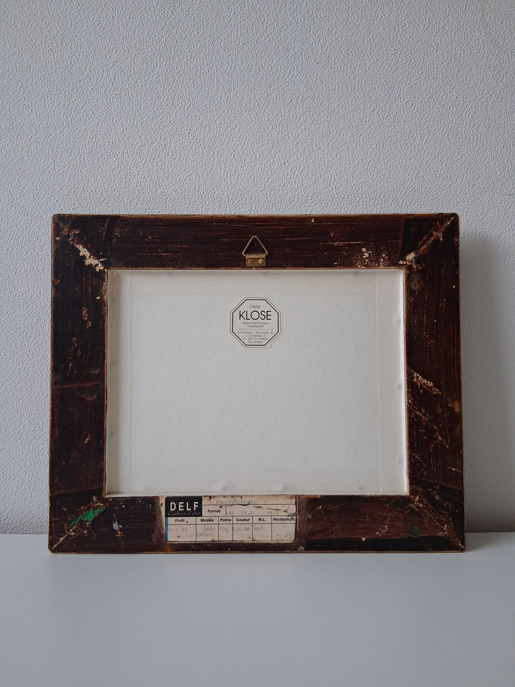 HENDRIK-JAN NEULAND (1928-2009) | Bauernhaus / Feuerstelle | ORIGINAL Ölgemälde auf Holzplatte